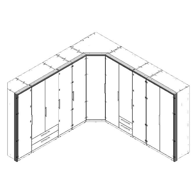 Bar Cadixo 101cm Cdxz04-D30 Eiche Sonoma