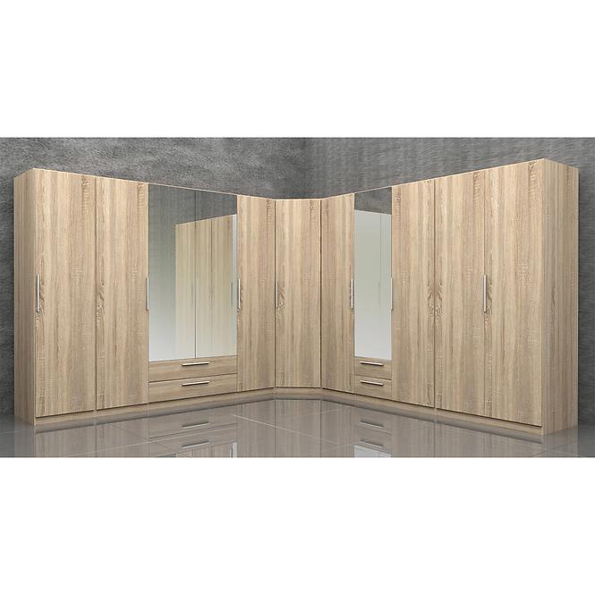 Schrank Cadixo 50cm 1d Cdxs81-D30 Eiche Sonoma