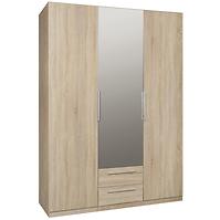 Schrank Cadixo 150cm 2d2s1l Cdxs83s-D30 Eiche Sonoma/Spiegl