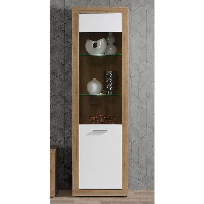 Vitrine Baccio 58cm Eiche Riviera