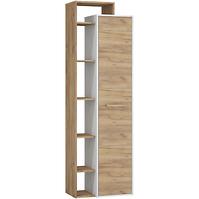 Schrank Rio 64cm Eiche Craft Weiß/Golden