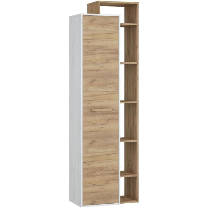 Schrank Rio 64cm Eiche Craft Weiß/Golden R