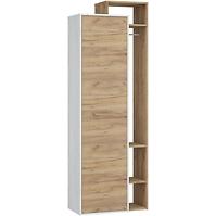 Schrank Rio 72cm Eiche Craft Weiß/Golden