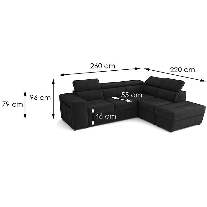 Ecksofa Positano Kronos 07