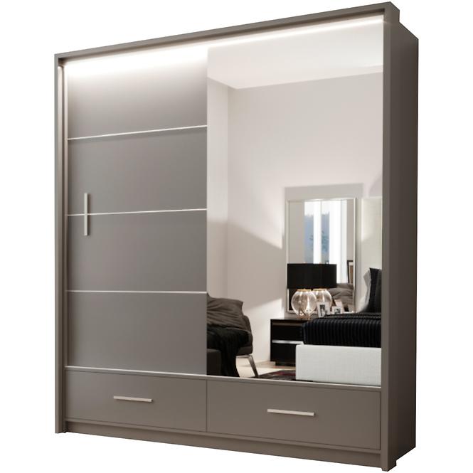 Schrank Marsylia 203cm Grafit