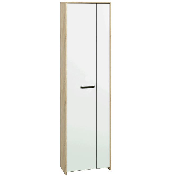 Schrank Orlando 01 55cm Eiche Sonoma/Weiß