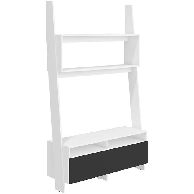 Tv Tisch Rack Weiß/Schwarz