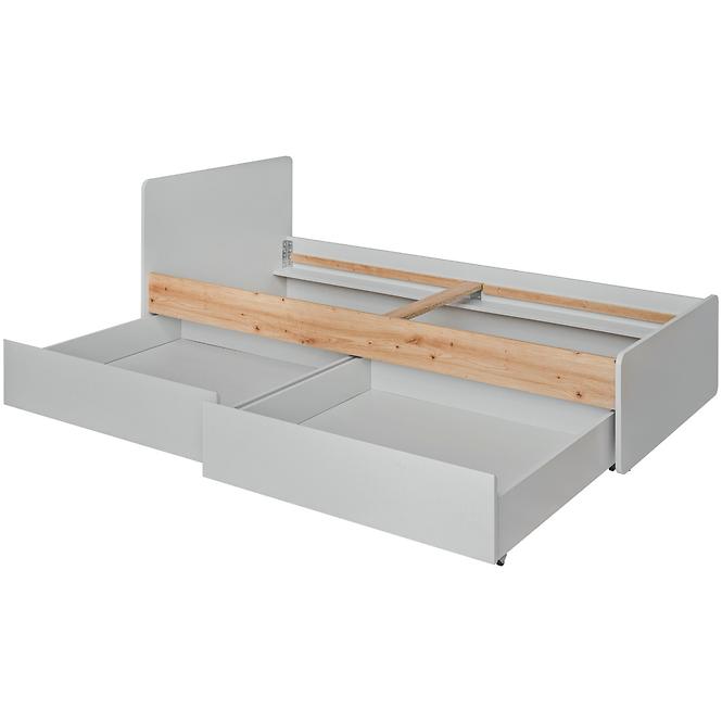 Bett Vivero 100cm Grey/Artisan