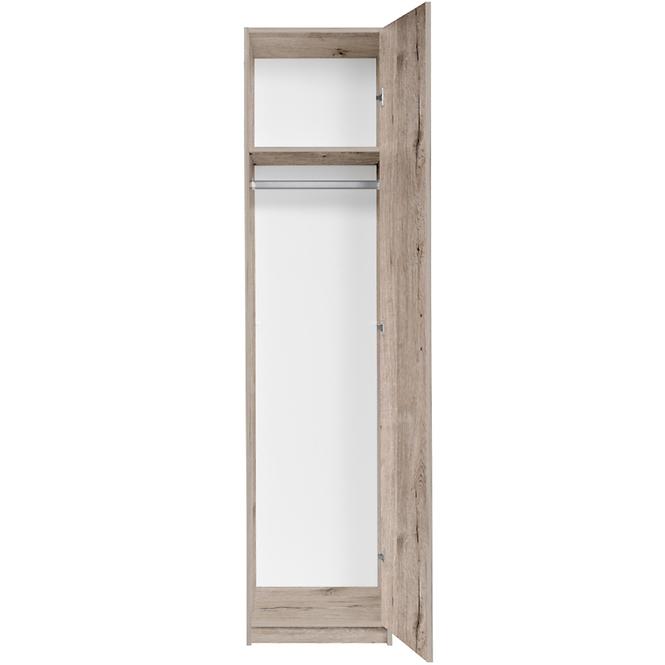 Schrank Snow 01 1-D Wellington/Grafit