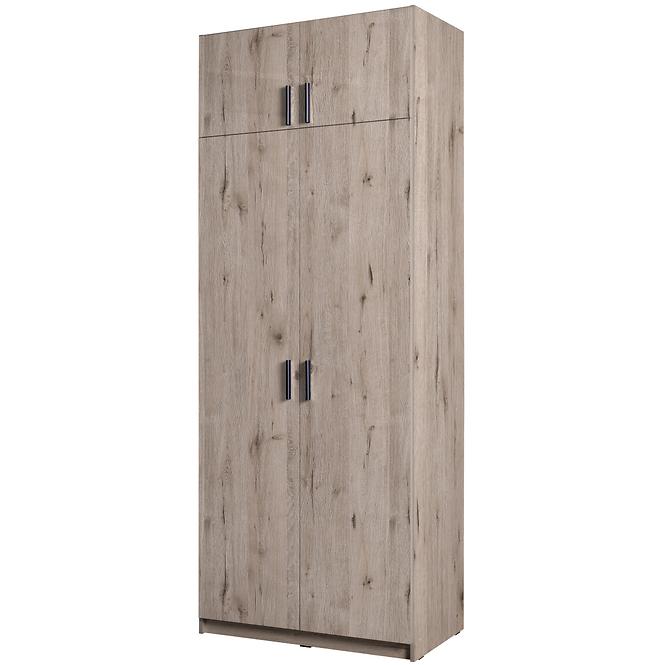 Schrank Snow 02 2-D Wellington/Grafit