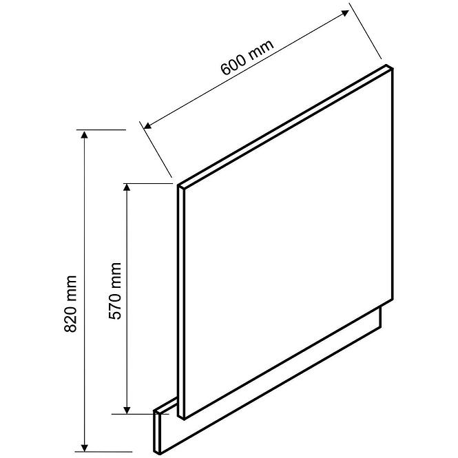 Front Natalia 60po Grau/Matte