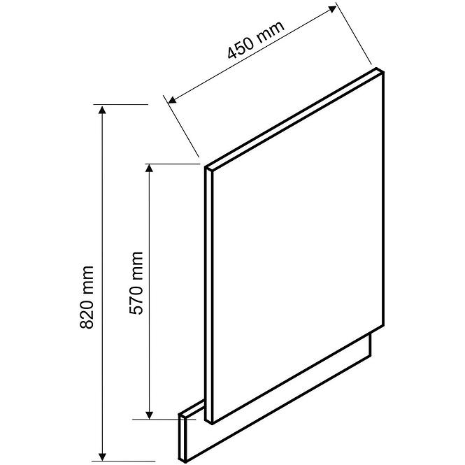 Front Natalia 45po Grau/Matte