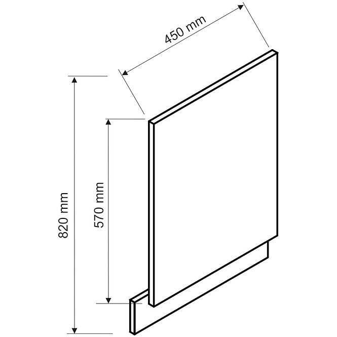 Front  Vita 45po Weiß/Glanz