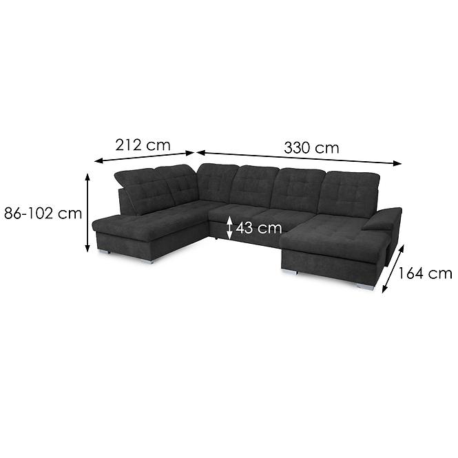 Ecksofa Noxin P Alfa 21