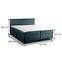 Bett Lisa 160x200 Monolith 77,7