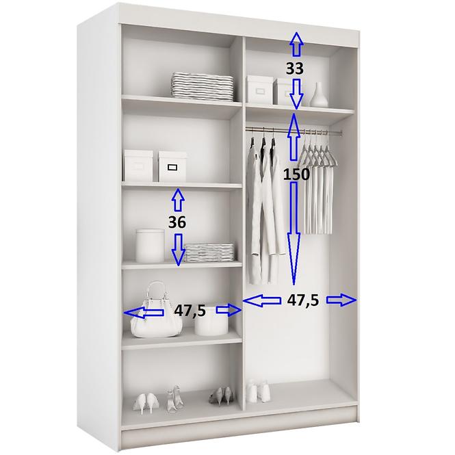 Schrank Top 21 100 Weiß