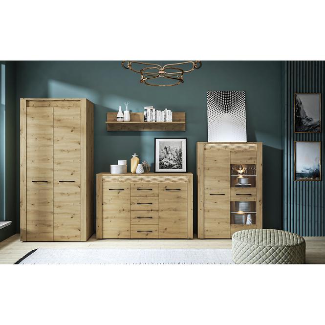 Schrank Artis 01 92cm Eiche Artisan