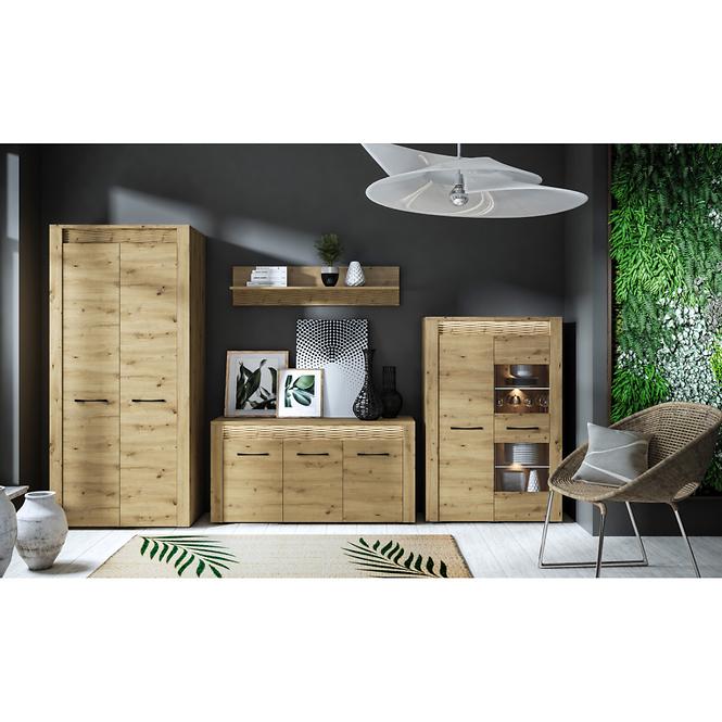 Schrank Artis 01 92cm Eiche Artisan