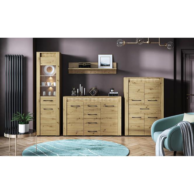 Schrank Artis 01 92cm Eiche Artisan