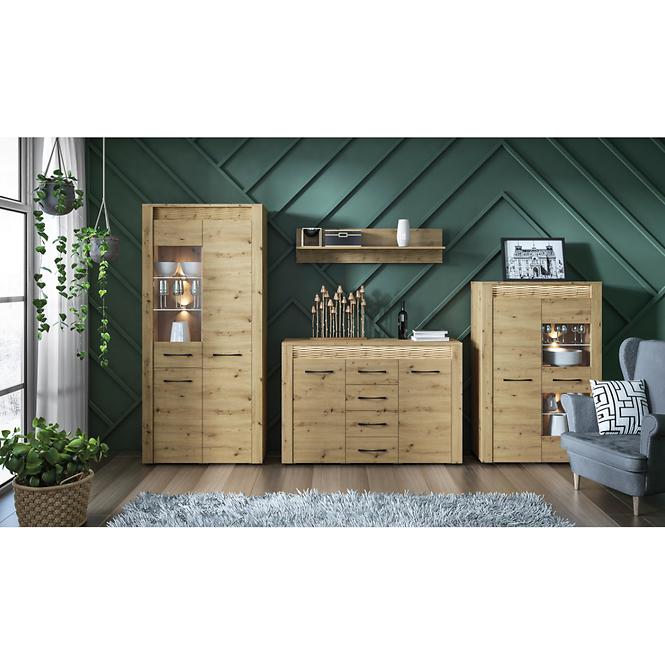 Schrank Artis 01 92cm Eiche Artisan