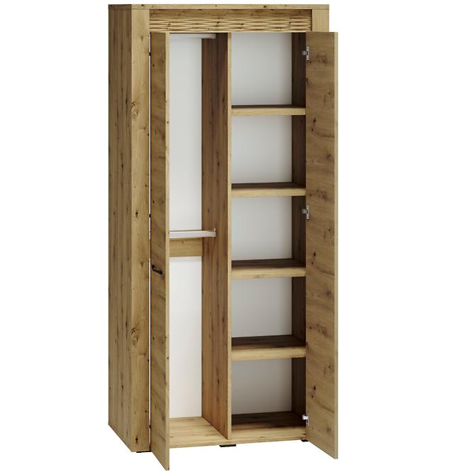 Schrank Artis 01 92cm Eiche Artisan