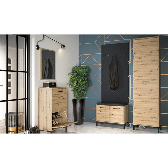 Schrank Nevio 01 Eiche Artisan