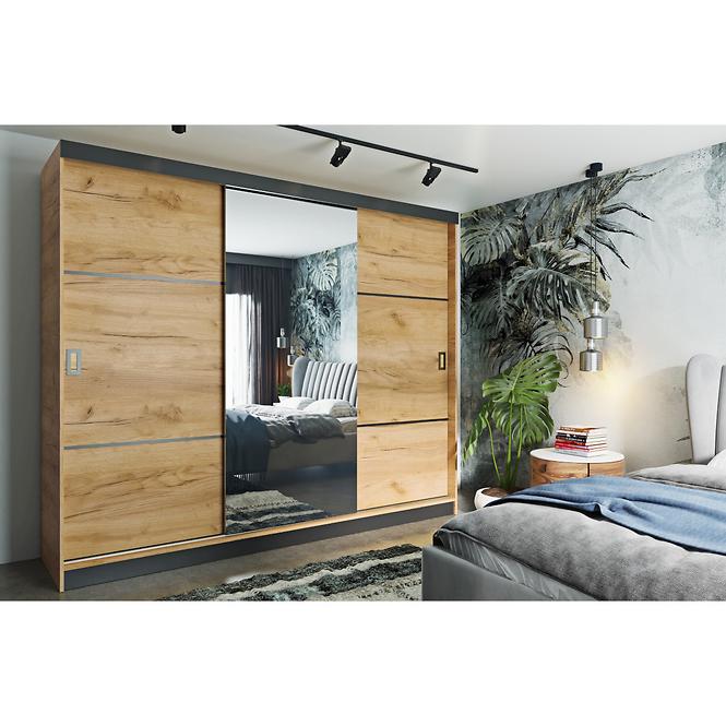 Schrank Retro 3 200 Goldkraft