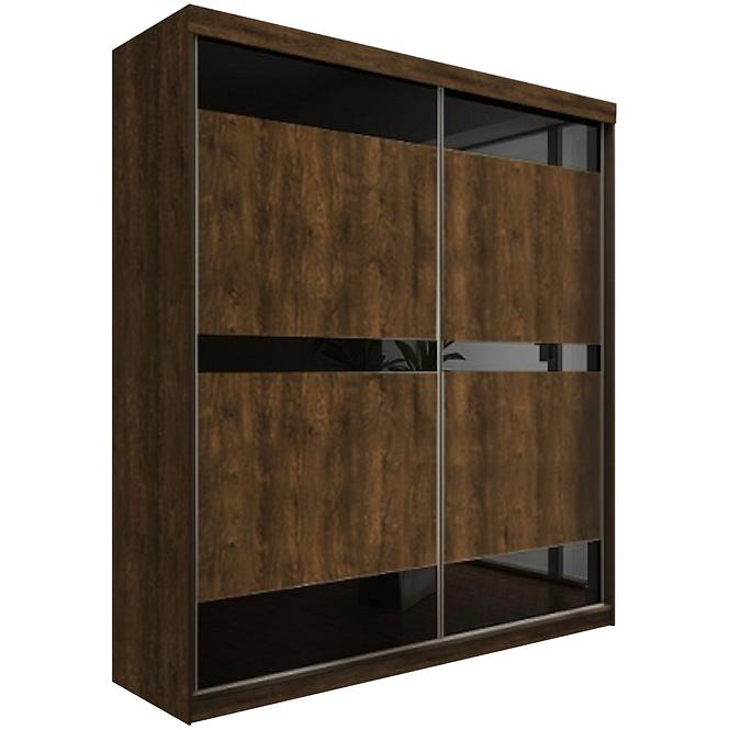 Schrank Top 16 200 Dunkle Asche