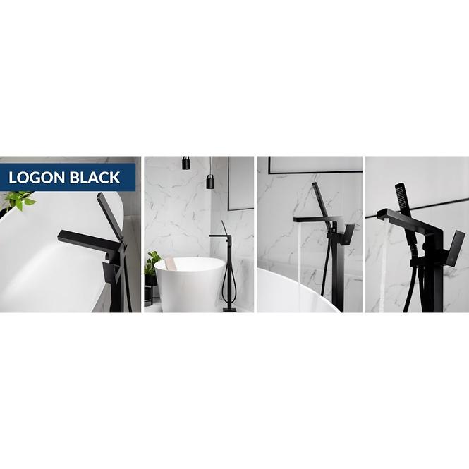 Badewannenarmatur Logon Black