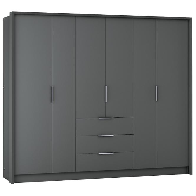 Schrank Bangkok 255cm Graphit