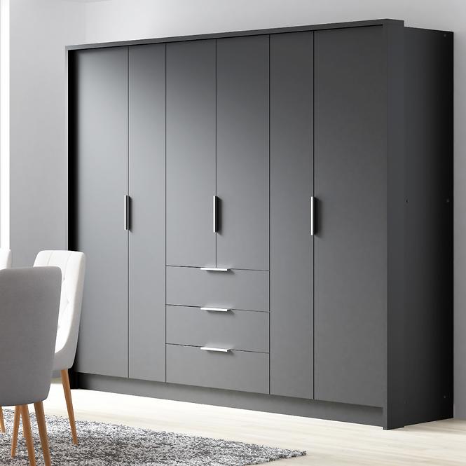 Schrank Bangkok 255cm Graphit