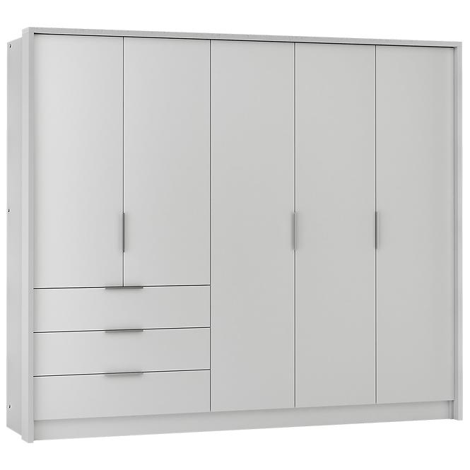 Schrank Haga 255cm Weiß