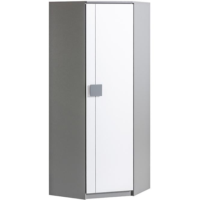 Schrank Gumi G7 71cm Weiß/Anthrazit