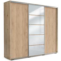 Schrank Alicja A28 250 Spiegel Craft Golden/Weiß Lacobel