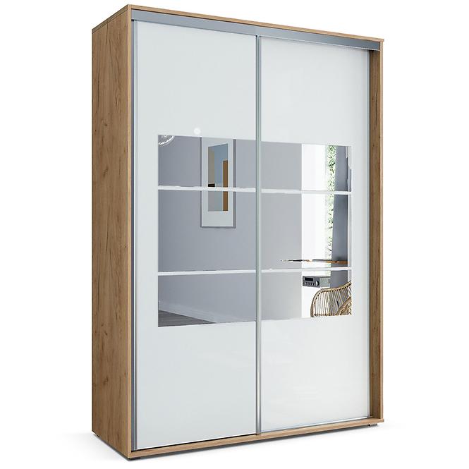 Schrank Emilia A2 150 Craft Golden/Weiß