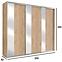 Schrank Nadia A29 250 Spiegel Craft Golden,2