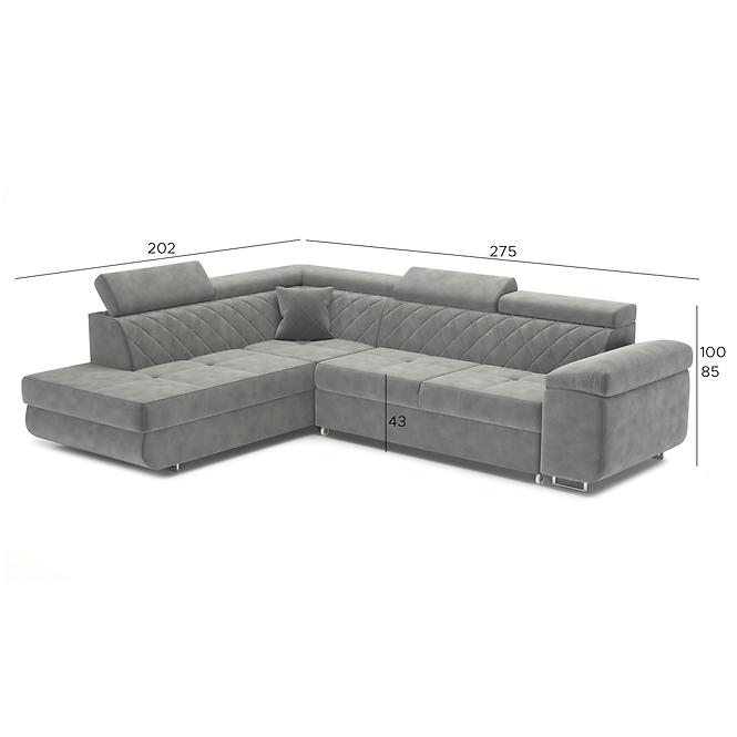 Ecksofa Laguna L Monolith 85