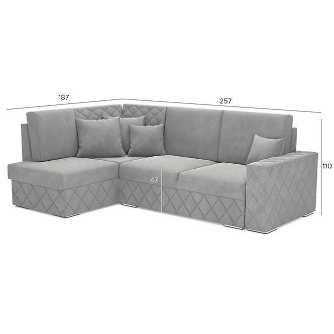 Ecksofa Gusto L Monolith 85