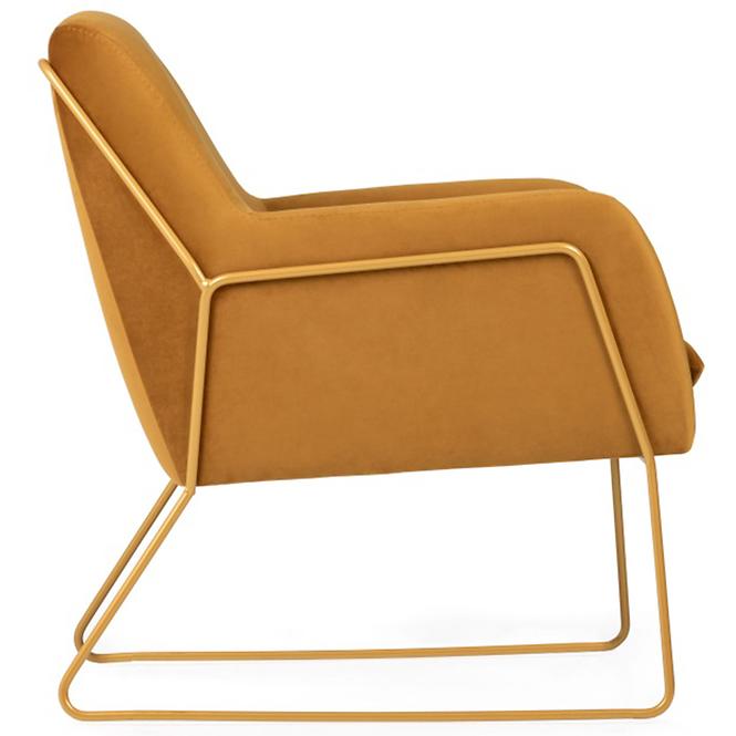 Sessel Milan Bluvel 68/golden