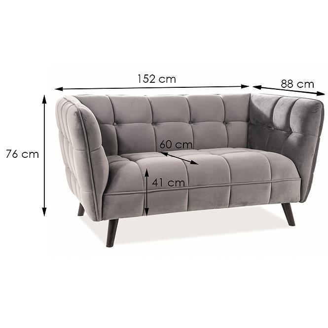 Sofa Dijon Riviera 91/wenge