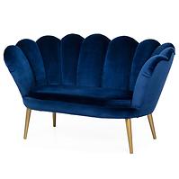 Sofa Tristan Bluvel 86/golden