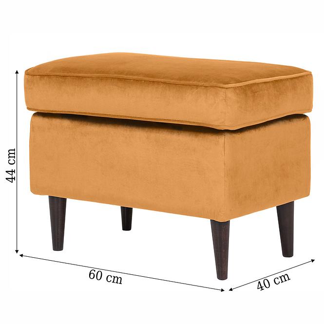 Hocker Royal Bluvel 68/wenge