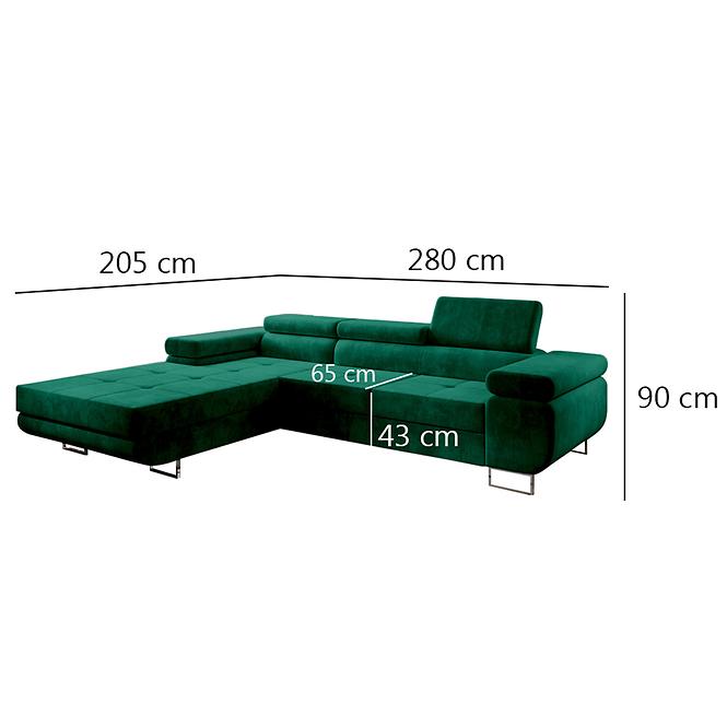 Ecksofa Lotus L Monolith 37