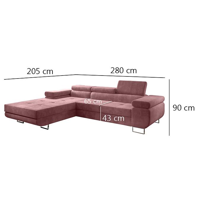 Ecksofa Lotus L Monolith 63