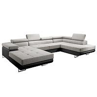 Ecksofa Lotus U recht Orinoco 21+Madryt 1100