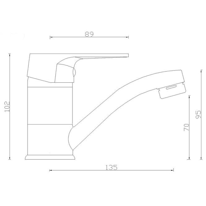 Waschbeckenarmatur SW-55000S(N) Helios