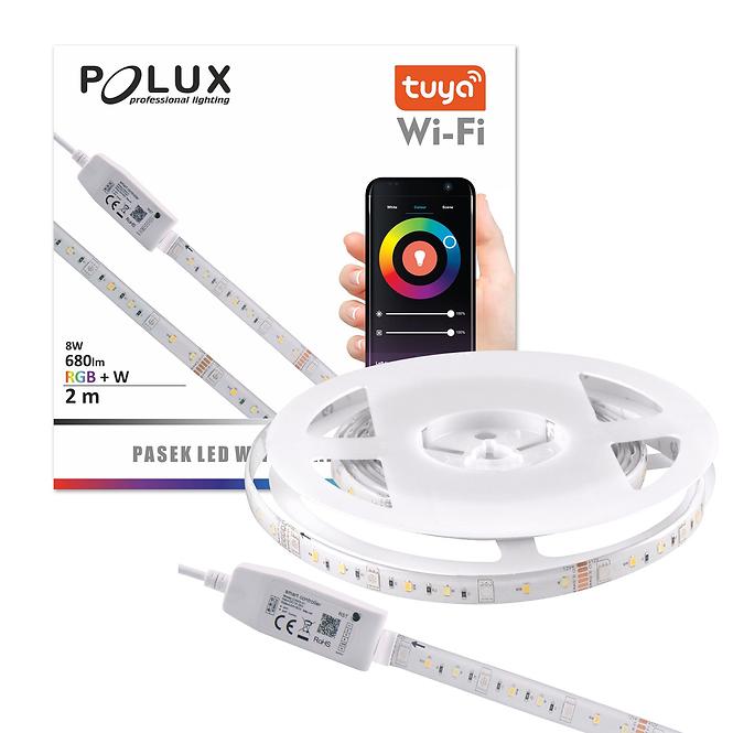 Set POLUX RGB 8W IP65 2M WIFI TUYA