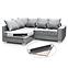 Ecksofa Ralf L Rino 88+97,3