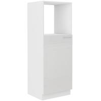 Küchenzeile Lara 60dkpl-162 1f Bb Mdf  Weiß Glänzend