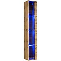 Vitrine Switch glas WW1 Eiche Wotan + LED